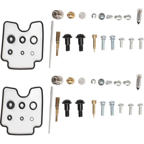 Kit di revisione del carburatore con guarnizione e molla per V Star 1100 XVS1100 1999-2009