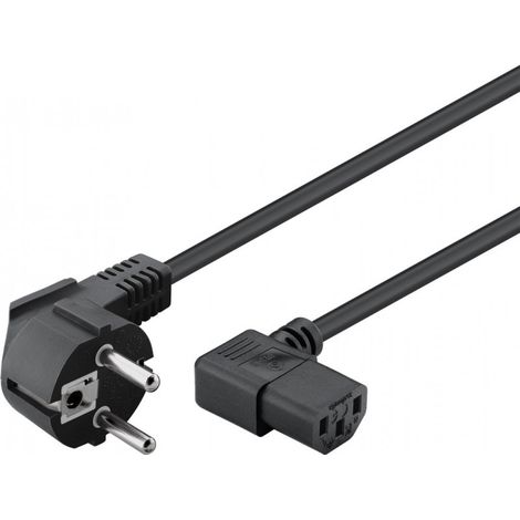 Câble de raccordement pour appareils IEC Goobay 96032 noir 3.00 m (1/2)