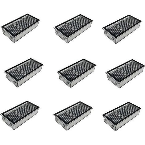 Lot de 9 filtres pour aspirateurs Dreame L40S Pro Ultra / X50 Ultra / L50 Pro Ultra - Pièces de rechange