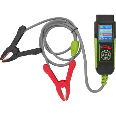 Testeur de batterie automobile 12 V, analyseur de batterie automobile multifonctionnel, adapté aux voitures, camions, motos, véhicules tout-terrain, SUV, navires et yachts. (1/5)