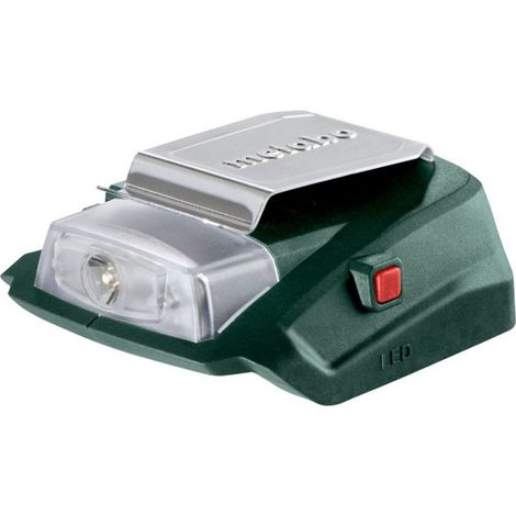 Metabo 600288000 PA 14.4-18 LED-USB Adaptateur de batterie