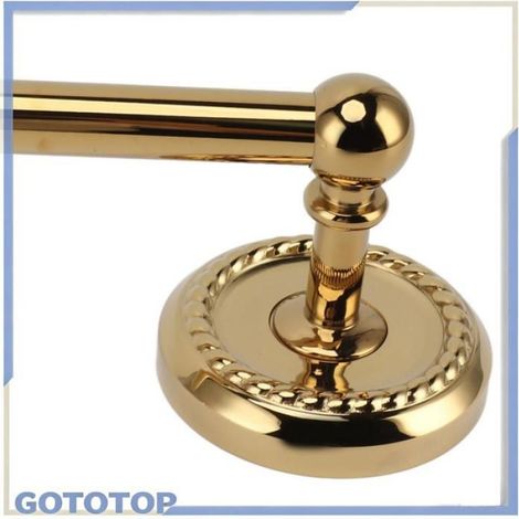 Porte-Serviettes - Cuivre - Salle De Bain - Barre Suspendue Unique - 51 Cm - 1 Pièce (1/5)