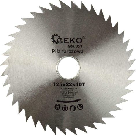 Kreissägeblatt geko g00066 400 mm 40 Zähne