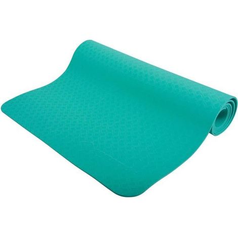 Tapis de yoga - Schildkröt - 183 cm - Bleu - Epaisseur 4 mm - Antidérapant (1/5)