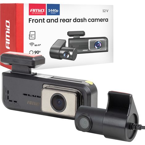 Caméra embarquée 2K + 1K WLAN 512 Go Wi-Fi Full HD amio-04800 (1/5)