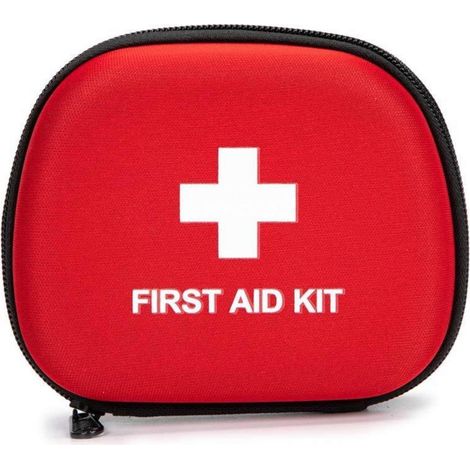 Erste-Hilfe-Tasche Rot EVA Mini Hard Case für Camping & Outdoor