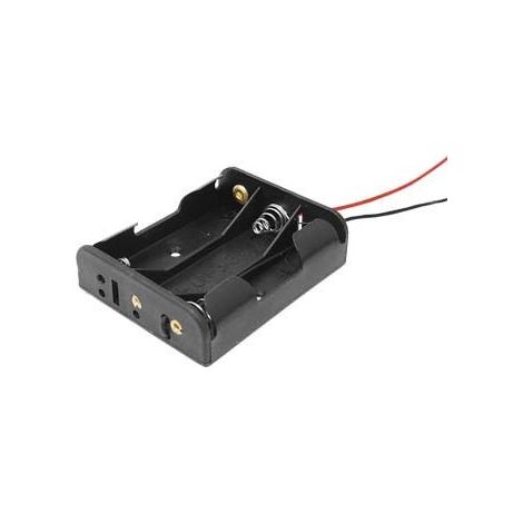 BATERÍA TIPO DE CESTA PARA BATERÍA 3X AA 3X1.5V plana