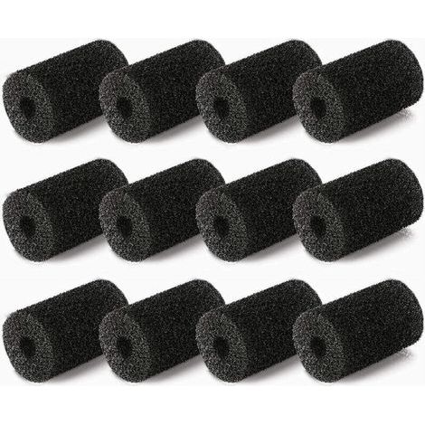12 pièces de Rechange pour épurateur de Queue Polaris pour Queue de Tuyau de Nettoyeur de Piscine Vac-Sweep - Convient à 180,280,360,380,480,3900 Mousse à l'extrémité du Tuyau (1/5)