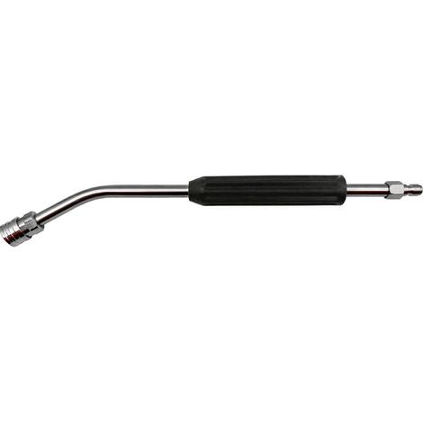 Verlängerungsschlauch aus Edelstahl für Hochdruckreiniger, 1/4-Zoll-Gewinde, selbstsichernd, Zubehör für die Hochdruckreinigung, 41 cm (1/5)