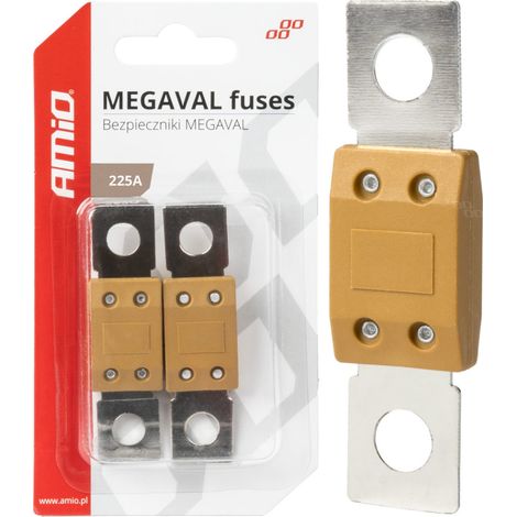 Fusibili per auto Megaval MTA, 2 pezzi, 225A, amio-03468 (1/4)