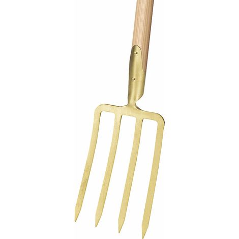 IDEAL-Spatengabel mit Bajonettzinken und Eschen-T-Stiel 85 cm (1/2)