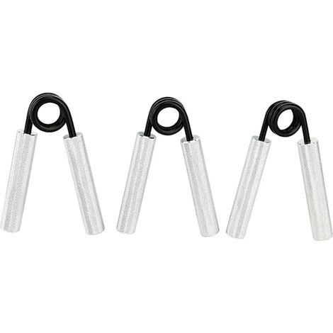 3 poignées d'haltères pour renforcer la prise en main des doigts (100 lbs, 150 lbs, 200 lbs) (1/4)