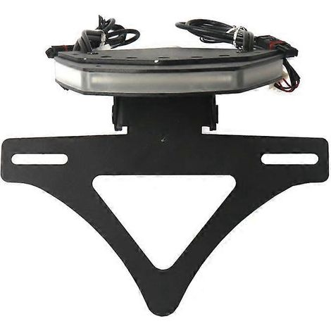 Support de plaque d'immatriculation avec clignotants LED pour BMW S1000 RR (2020–2025) - JBMEDIA (1/4)