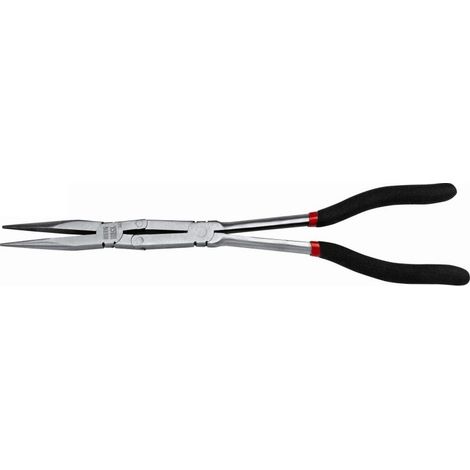 PINZA DOPPIO SNODO USAG 115 CL LUNGA A BECCHI MEZZOTONDI DRITTI (1/4)
