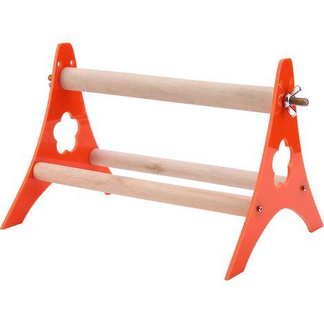 Tableau de Jeux en Bois Orange pour Perrochet - Trépied Portable Grand Format (1/5)