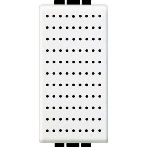 BTICINO N4351/230 - Suoneria In Bronzo 230V 8Va - 80Db - Bianco - LivingLight