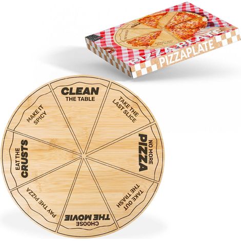 Fisura Piatto pizza in bambù D 35 cm, naturale