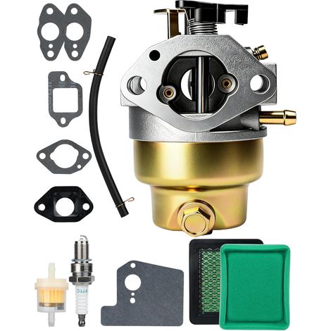 Carburateur pour Honda GCV160 GCV135 Pièces Détachées Tondeuse avec Joint pour Honda HRB216 HRS216 HRR216 HRT216 HRZ216 Accessoires Carburateur Filtre à Carburant Bougie Allumage (1/5)
