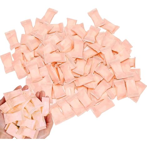 100 Pièces Serviette Compressée, Jetables Compressées Serviettes Mini Lingettes Portable pour Maison Camping, Randonnée Sports de Plein Air (1/5)
