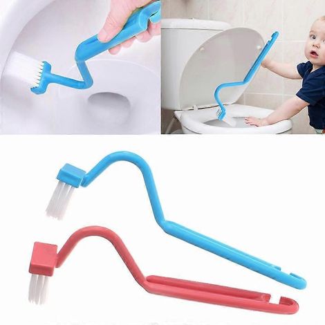 Tragbare Toilettenbürste mit V-förmigem Griff (1/5)