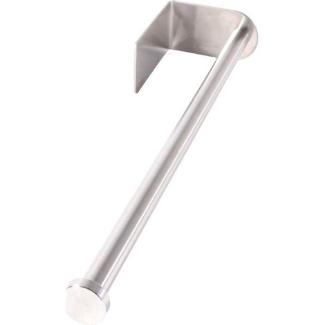 1 Support Essuie-tout Inox Sans Perçage Montage Mural Horizontal Vertical Cuisine Salle de Bain (1/5)