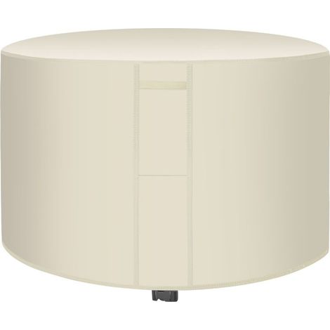Housse de Protection Table de Jardin Housse de Salon de Jardin Exterieur Housse de Table de Jardin Imperméable Bâche de Protection ,12075cm,beige (1/3)