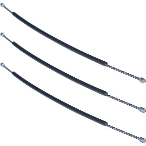 Kit de 3 câbles d'accélérateur, pour Husqvarna 394 395 395Xp Tronçonneuse, 503 71 76 02, 503717602 (1/5)