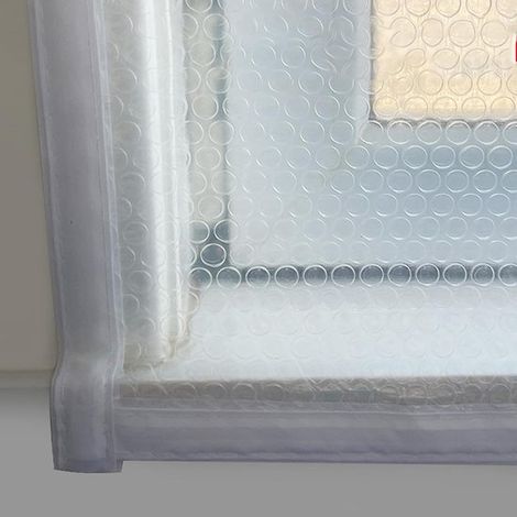 60 x 120 cm Kälte- und Wärmedämmende Fensterfolie (1/5)