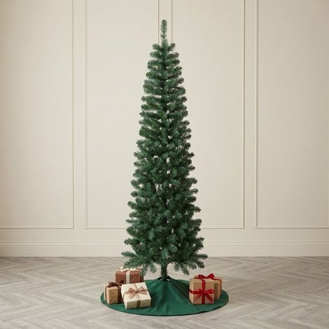 6ft King Pine Ultra Slim Artificial Christmas Tree (1/2)
