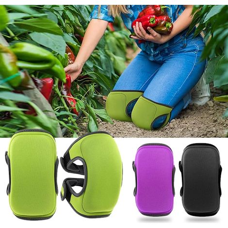 Filiyano-Genouillères de jardinage. Genouillères souples en mousse à mémoire de forme. (1/3)