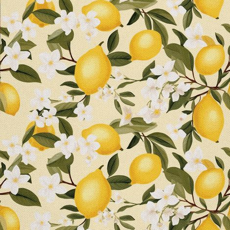 Tela decorativa para exteriores Oxford - Motivo frutal  DX6907 (1/5)