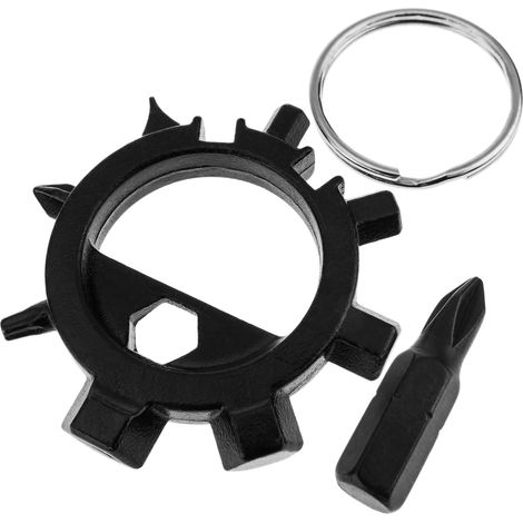 PrimeMatik - Porte-clés EDC avec 12 outils pour une utilisation quotidienne (1/5)