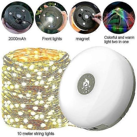 Guirlandes lumineuses de camping, éclairage extérieur - Online Store (1/4)