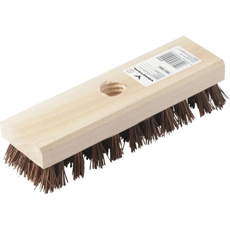 Brosse à récurer à poils naturels, panier en bois, 190 mm, Vorstahl (1/3)
