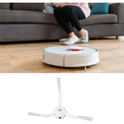 [Pièces détachées pour robot aspirateur] + [Set de 10] + [Brosses latérales fibre] + [Recharge simple]
Set de 10 Brosses Latérales Fibre Blanche Recharge pour Robot Aspirateur - Facile à Installer (1/5)