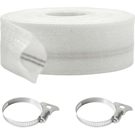 10 m32 mm Tuyau flexible, 1 1/4 Zoll Tuyau d'arrosage industriel, Tuyau industriel, Tuyau plat d'évacuation, Tuyau flexible d'arrosage, Tuyau anti-incendie, adapté aux pompes submersibles (1/5)