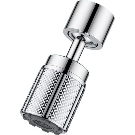 Embout Robinet Cuisine Chromé 360°, Economiseur d'eau pour robinet à 2 modes de pulvérisation (1/5)