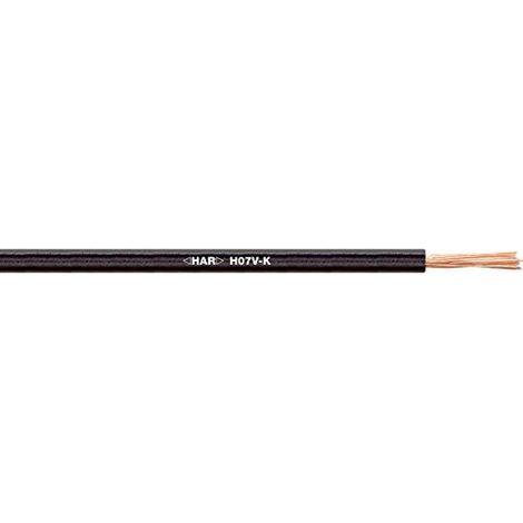 Lapp H07V-K câble électrique vert jaune 1 x 16 mm²
