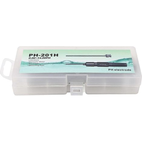 pH-Sonde, wasserdicht, präzise Messung, schnelle Reaktionszeit, pH-Elektrode für Q9 BNC-Stecker, 1,2 m (1/4)