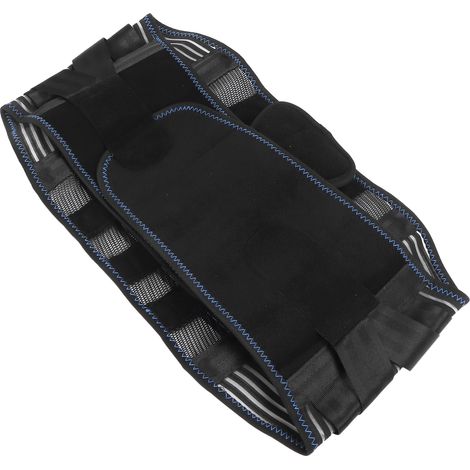 Ceinture lombaire de soutien ajustable et respirante pour hommes et femmes - Taille XL avec coussin amovible pour le dos (1/5)