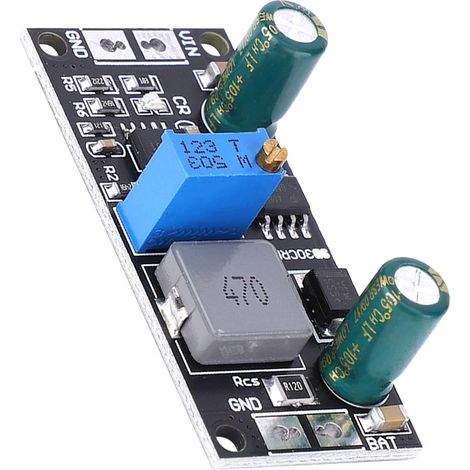 Chargeur de batterie lithium Li-ion LiFePO4 1A 12V module contrôleur MPPT panneau solaire (1/5)