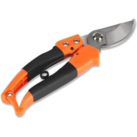 QORVA-Sécateur de jardin en acier au carbone, idéal pour couper avec précision les branches et les arbustes