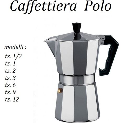 CAFFETTIERA POLO 1/2 TZ.