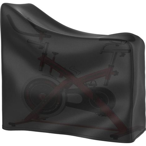Housse de protection pour vélo d'appartement - Coupe-vent, imperméable et résistant - Tissu Oxford (1/4)