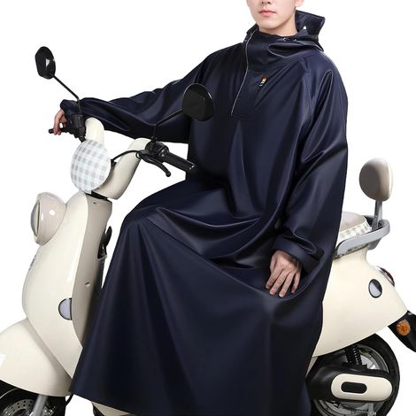 Imperméable et respirant pour moto avec design réfléchissant pour activités de plein air (1/5)