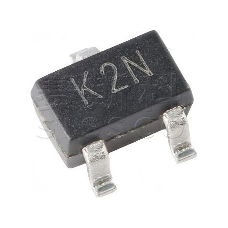 Original Changdian/Changjing MMST3904 SMD-Transistor, Siebdruck K2N SOT-323 NPN40V/200mA, elektronischer Bauteilchip, 5 Stück pro Packung.