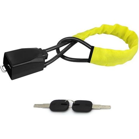 Antivol Voiture Volant - Canne Antivol Voiture Volant,Anti Vol Auto Sécurité,Verrouillage Universel Antivol du Volant en Acier Inoxydable Avec 2 Clés pour Auto Van Truck (1/5)