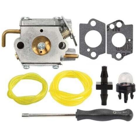 Kit de Carburateur C1U-P10A pour Ryobi 210R 775R 2800M 280R 310Bvr et Ryan 105R 132R 767R 775R Remplace Walbro WT-827 WT-827-1 WT-149A WT-275 WT-340-1 WT-454 WT-539 WT-685 Zama C1U-P14A