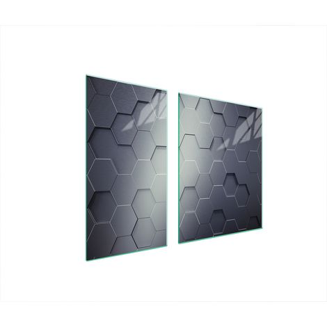 GLASSCHUTZPLATTE FÜR HERD 90x52 MUSTER (1/5)