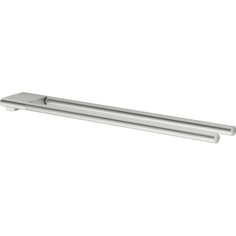 KEUCO EDITION 400 porte-serviettes, 2 bras, fixe, 450 mm,